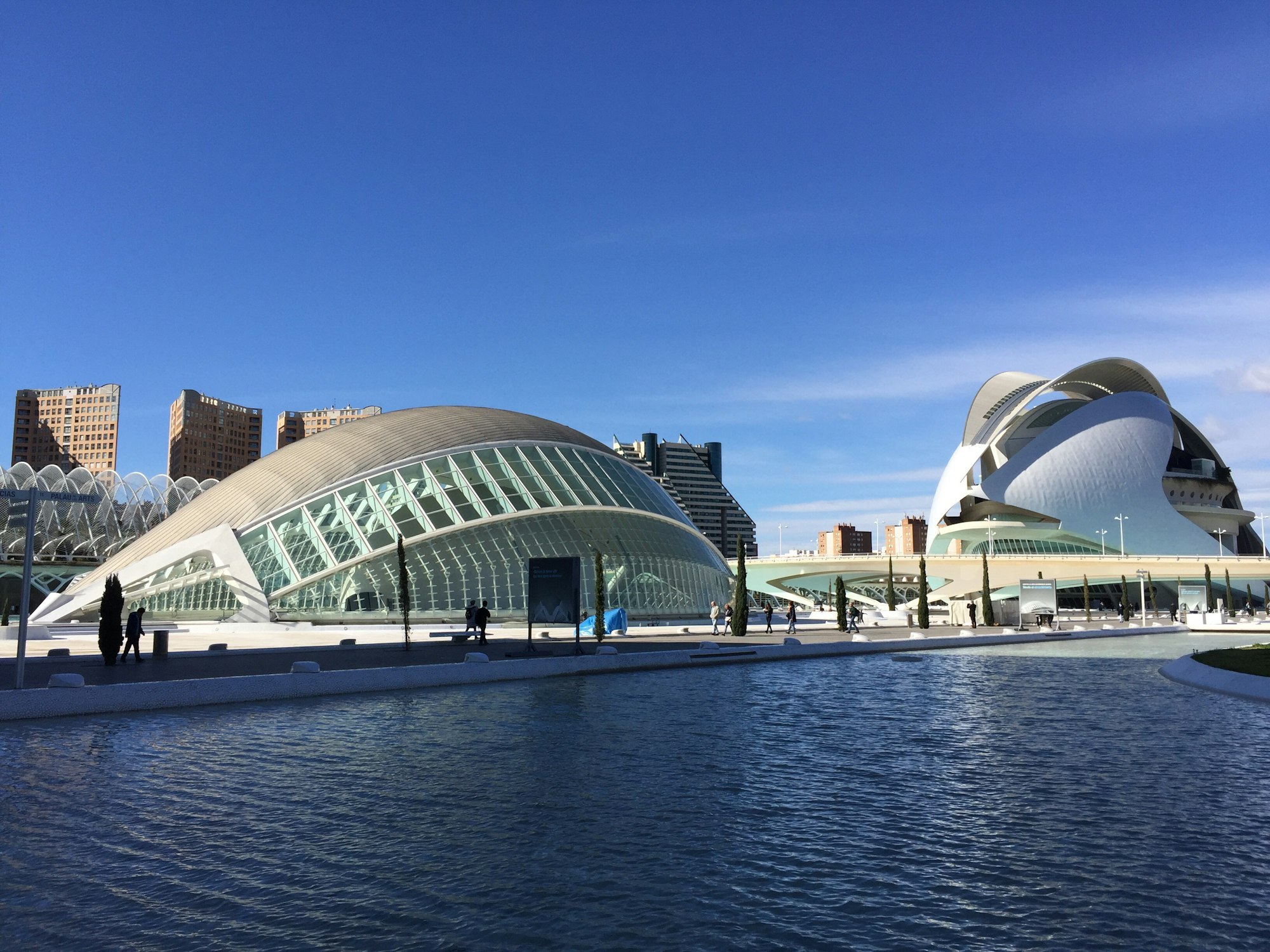 Calatrava building in Valencia