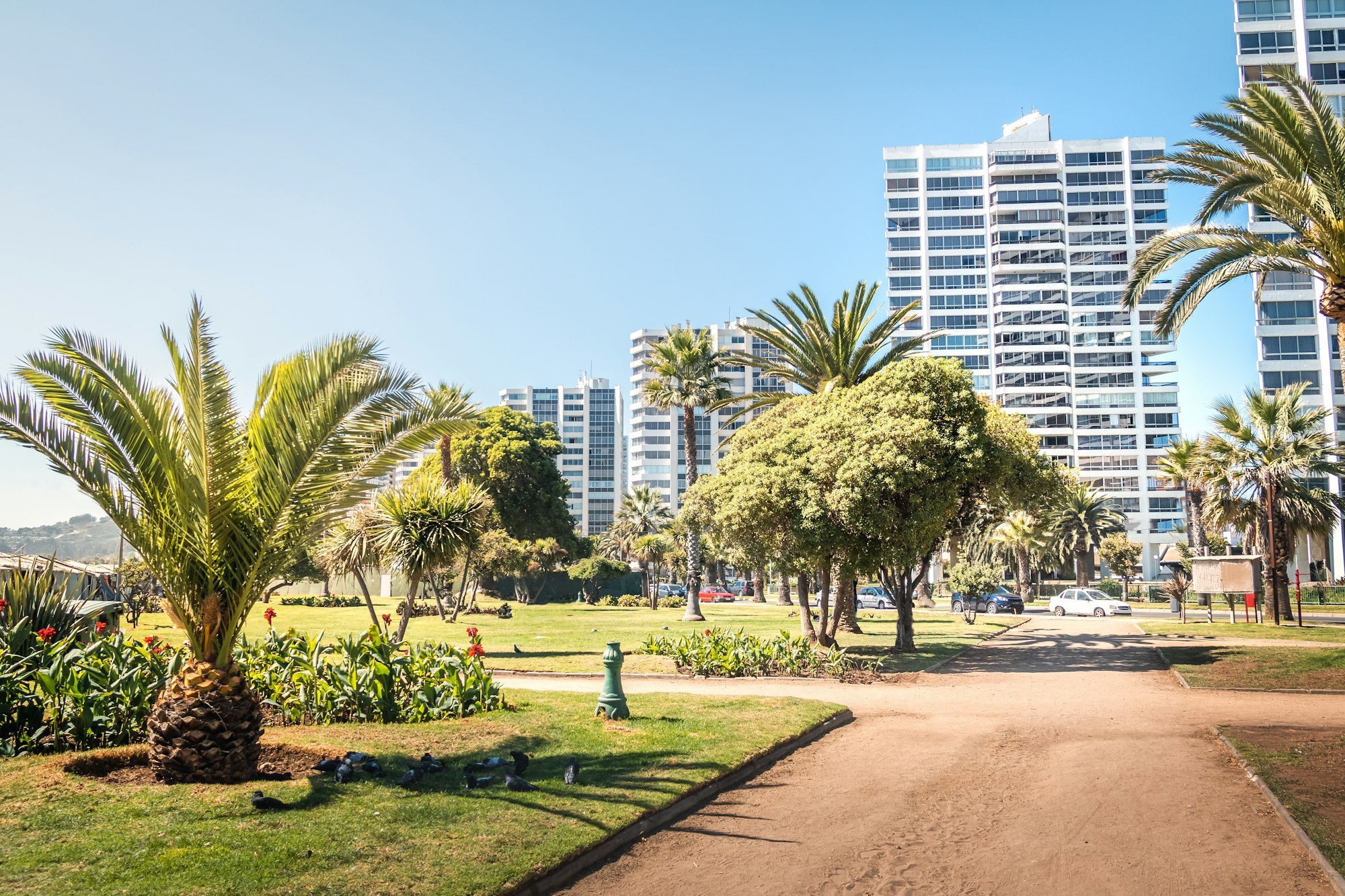 El Sol Park at El Sol Beach - Vina del Mar, Chile