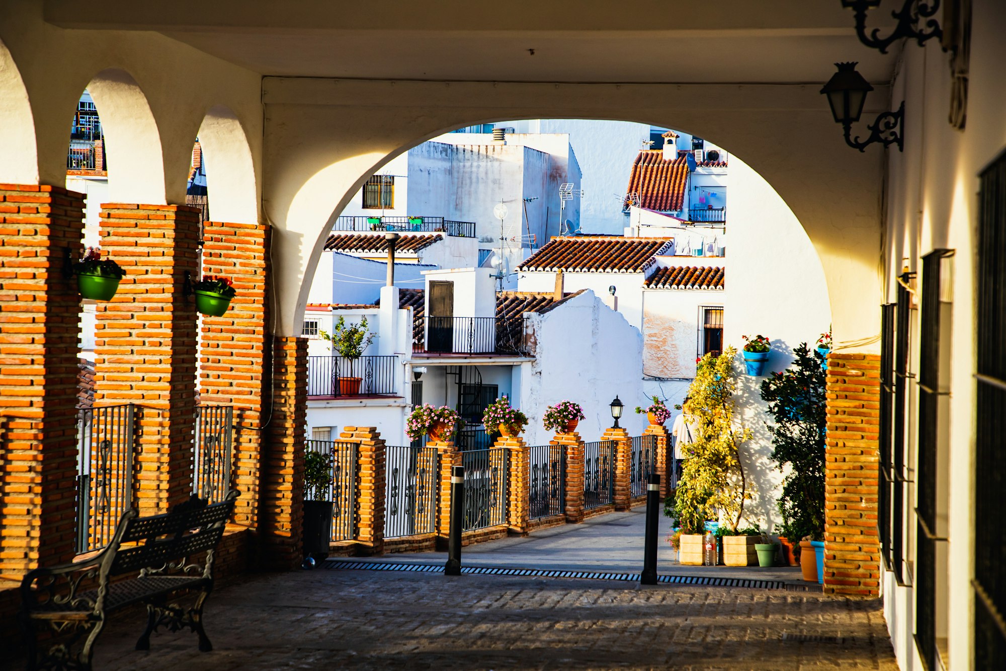 picturesque village of Mijas. Costa del Sol, Andalusia, Spain